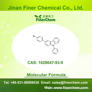 Cas 1028647-93-9 | 3- (4 - Bromofenil) - 9 - fenil - 9H - carbazol | 1028647-93-9 | precio de fábrica; Gran stock